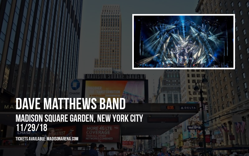 Dave Matthews Band at Madison Square Garden tickets Dave Matthews Band at Madison Square Garden