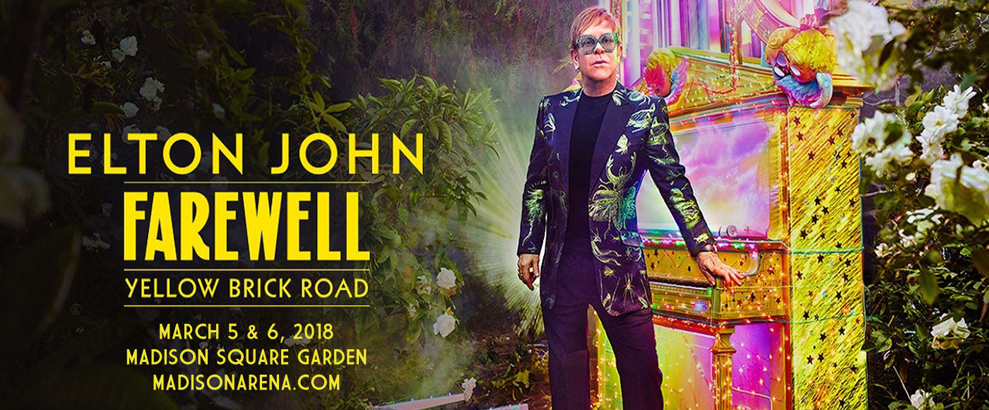 Elton John at Madison Square Garden tickets Elton John at Madison Square Garden