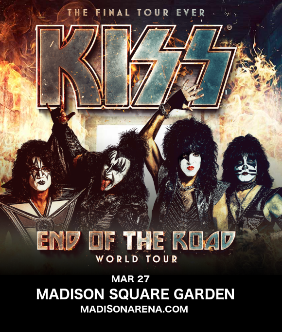 Kiss Tickets 27th March Madison Square Garden Tickets