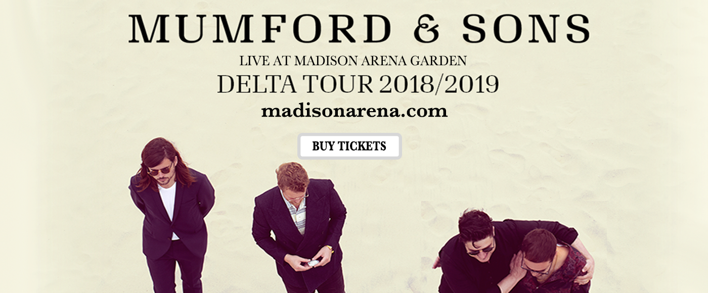 Mumford and Sons Tickets 11th December Madison Square Garden Tickets