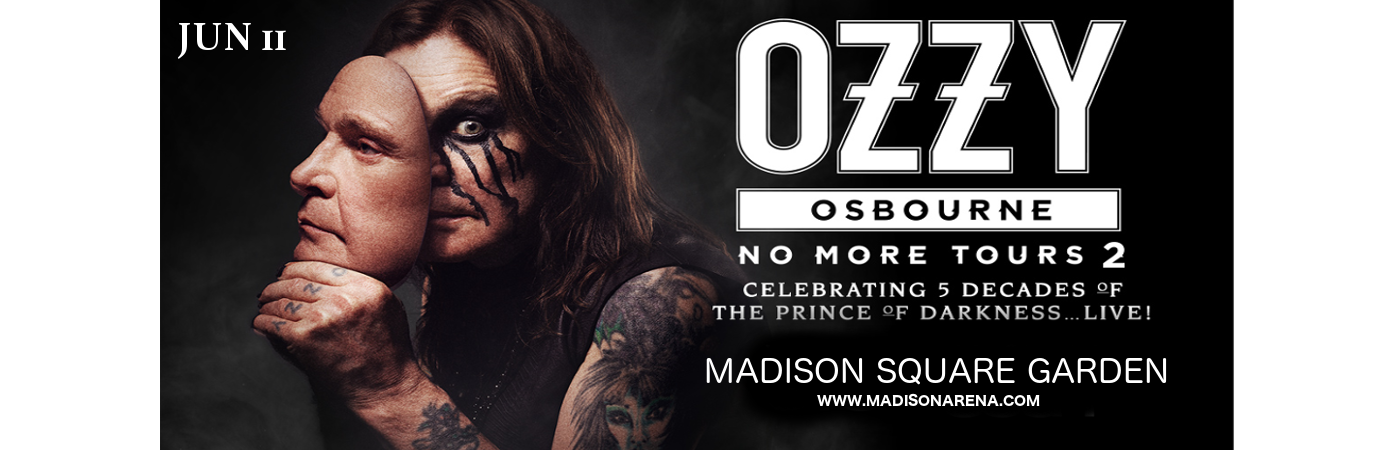 Ozzy Osbourne & Megadeth at Madison Square Garden tickets Ozzy Osbourne & Megadeth at Madison Square Garden