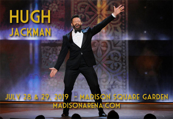Hugh Jackman at Madison Square Garden
