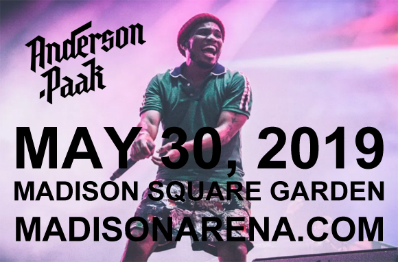 Anderson .Paak at Madison Square Garden