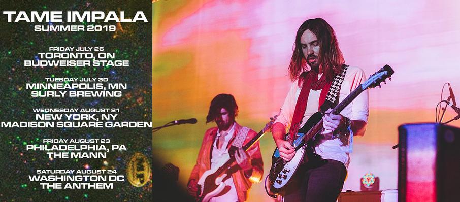 Tame Impala at Madison Square Garden tickets Tame Impala at Madison Square Garden