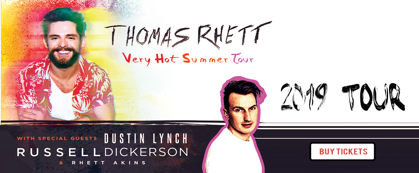Thomas Rhett, Dustin Lynch & Russell Dickerson at Madison Square Garden tickets Thomas Rhett, Dustin Lynch & Russell Dickerson at Madison Square Garden