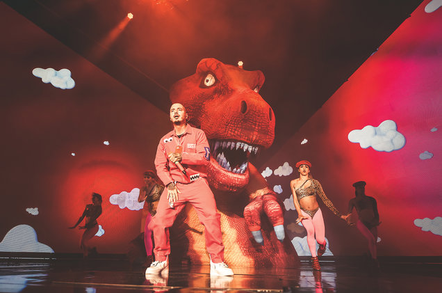 J Balvin at Madison Square Garden