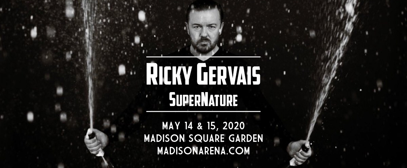 Ricky Gervais at Madison Square Garden tickets Ricky Gervais at Madison Square Garden