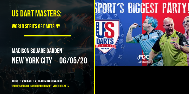 US Dart Masters: World Series Of Darts NY at Madison Square Garden tickets US Dart Masters: World Series Of Darts NY at Madison Square Garden
