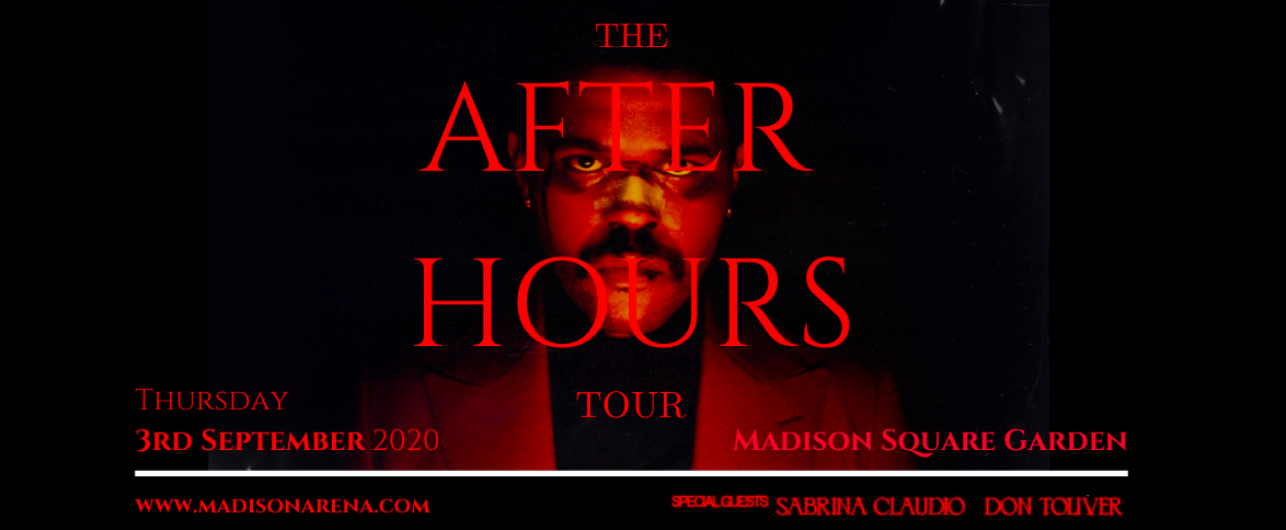 The Weeknd, Sabrina Claudio & Don Toliver at Madison Square Garden tickets The Weeknd, Sabrina Claudio & Don Toliver at Madison Square Garden