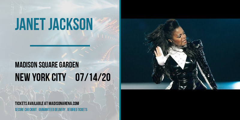 Janet Jackson [CANCELLED] at Madison Square Garden