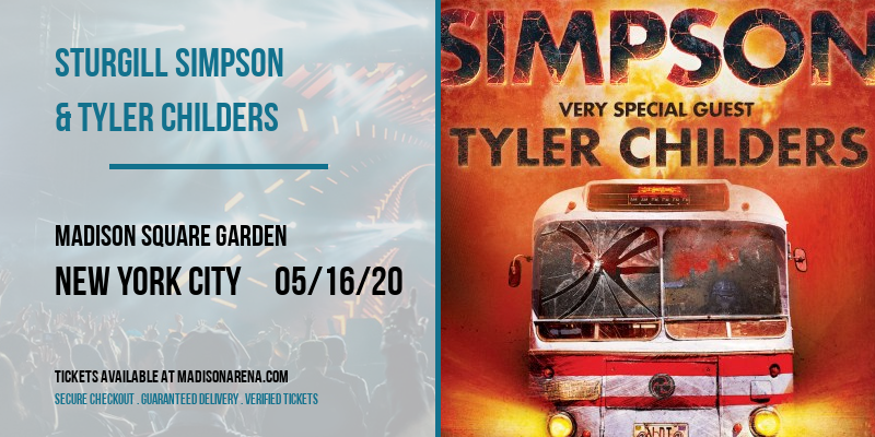 Sturgill Simpson & Tyler Childers [CANCELLED] at Madison Square Garden