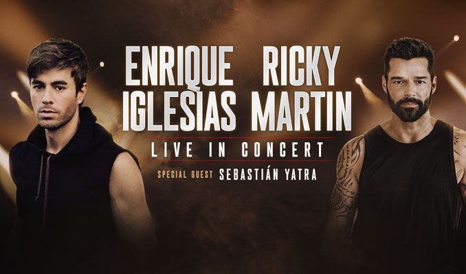 Enrique Iglesias & Ricky Martin at Madison Square Garden