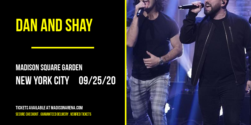 Dan And Shay at Madison Square Garden tickets Dan And Shay at Madison Square Garden