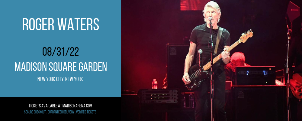 Roger Waters at Madison Square Garden tickets Roger Waters at Madison Square Garden