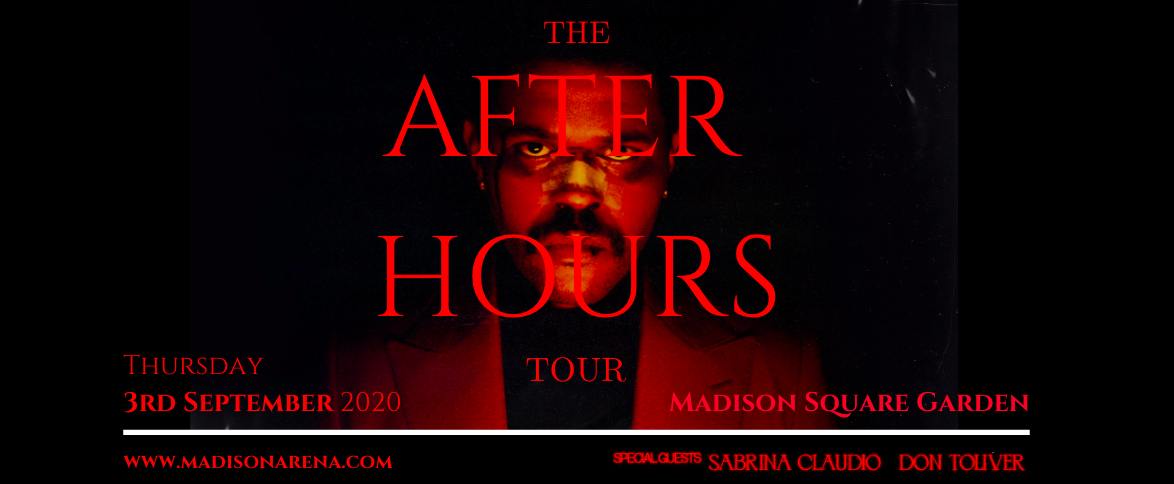 The Weeknd, Sabrina Claudio & Don Toliver [CANCELLED] at Madison Square Garden