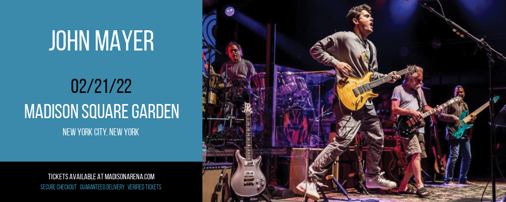 John Mayer at Madison Square Garden tickets John Mayer at Madison Square Garden