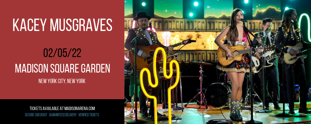 Kacey Musgraves at Madison Square Garden tickets Kacey Musgraves at Madison Square Garden