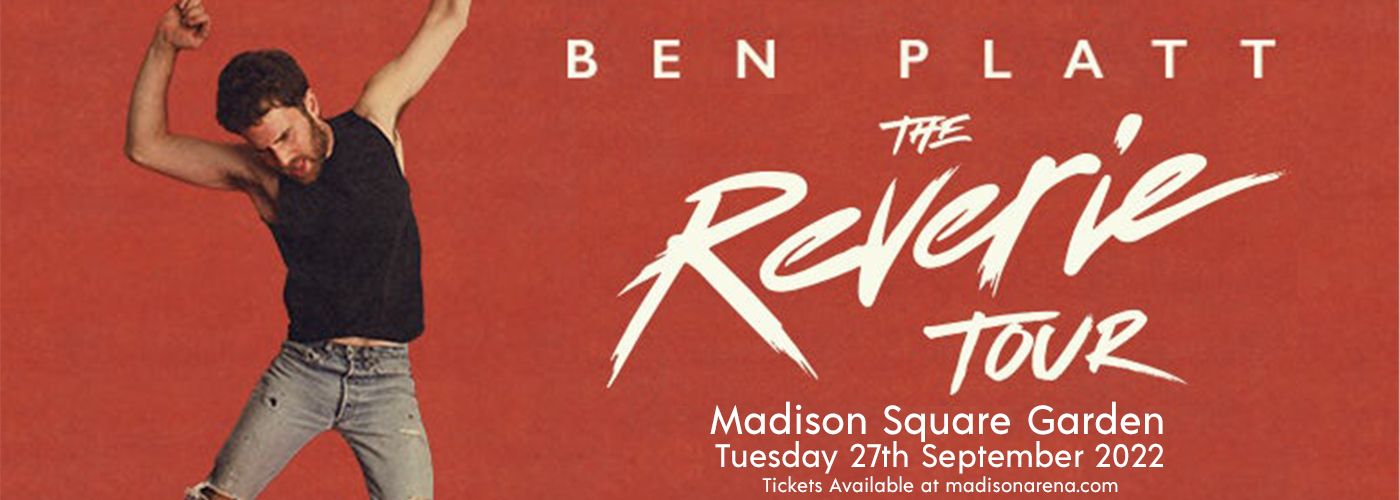 Ben Platt at Madison Square Garden tickets Ben Platt at Madison Square Garden