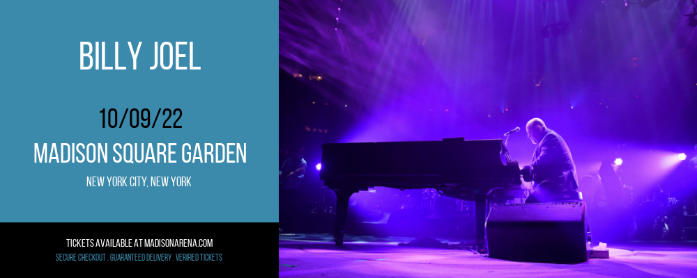 Billy Joel at Madison Square Garden tickets Billy Joel at Madison Square Garden