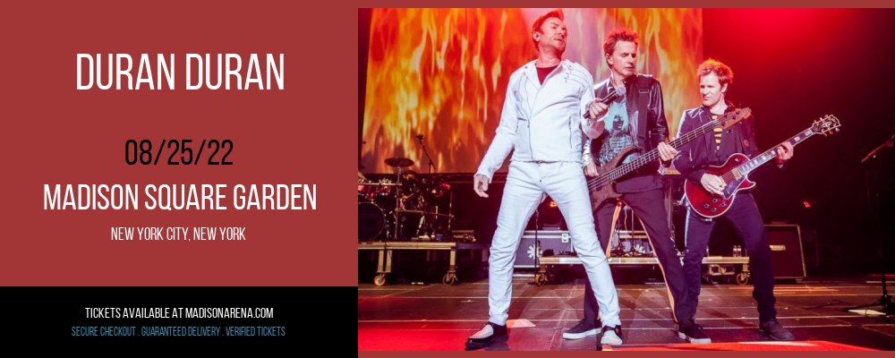 Duran Duran at Madison Square Garden