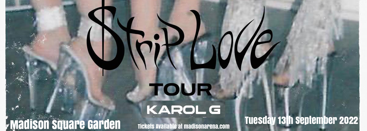 Karol G at Madison Square Garden tickets Karol G at Madison Square Garden