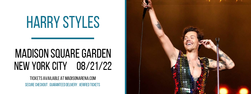 Harry Styles at Madison Square Garden tickets Harry Styles at Madison Square Garden