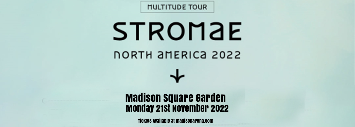 Stromae at Madison Square Garden tickets Stromae at Madison Square Garden