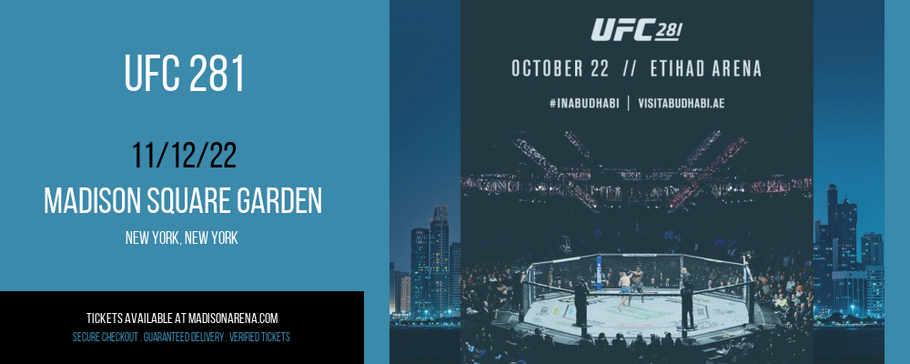 UFC 281 [CANCELLED] at Madison Square Garden