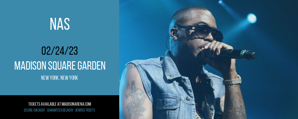 Nas at Madison Square Garden tickets Nas at Madison Square Garden