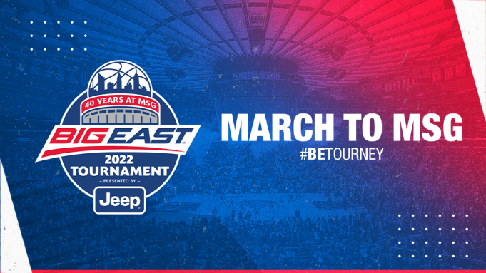 Big East Men's Basketball Tournament - All Sessions Pass at Madison Square Garden