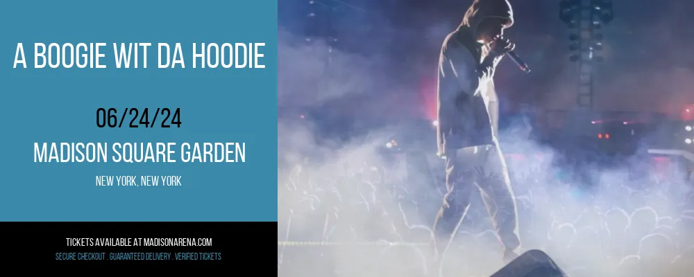 A Boogie Wit Da Hoodie at Madison Square Garden
