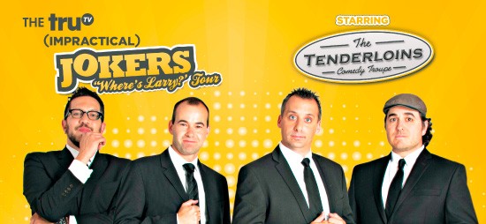 Cast of Impractical Jokers & The Tenderloins at Madison Square Garden