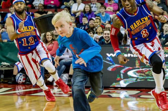 The Harlem Globetrotters at Madison Square Garden