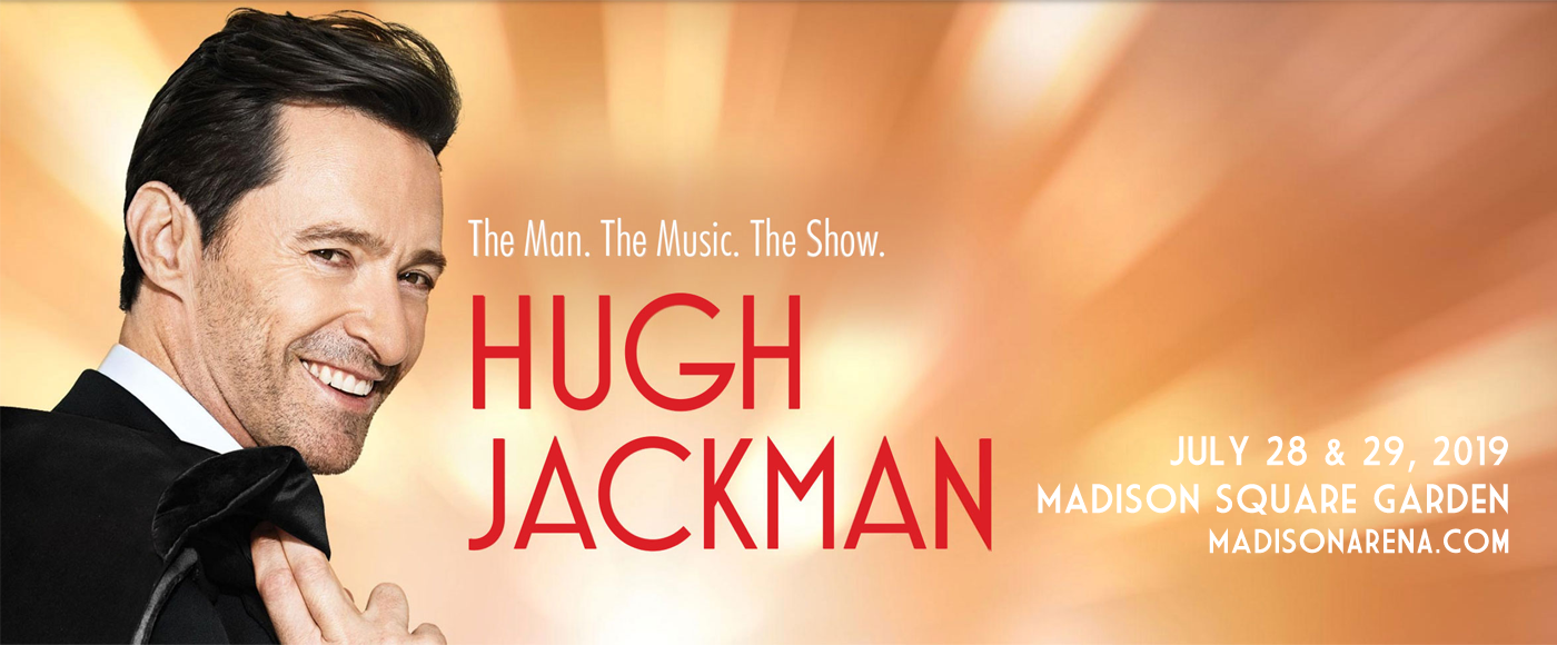 Hugh Jackman at Madison Square Garden
