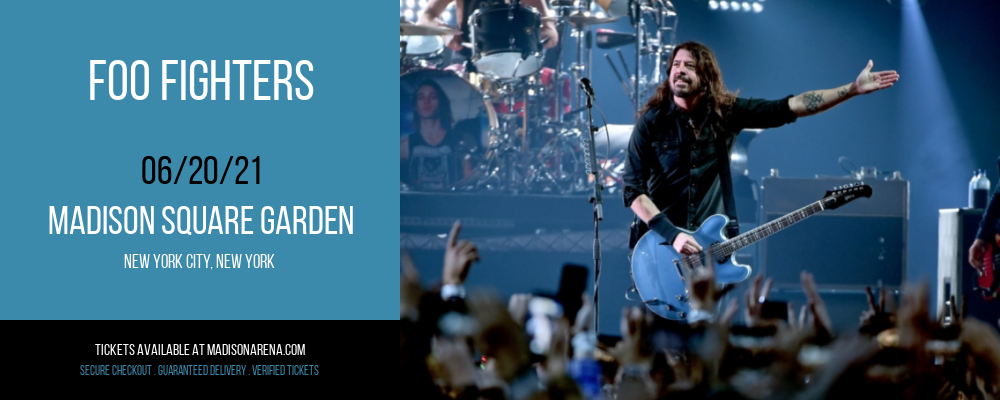Foo Fighters at Madison Square Garden