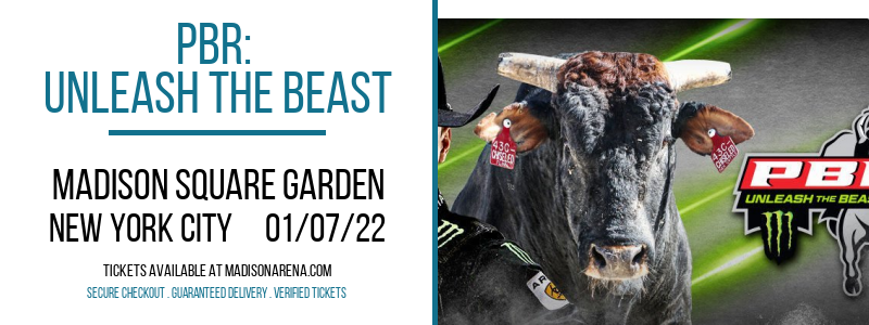 PBR: Unleash the Beast at Madison Square Garden tickets PBR: Unleash the Beast at Madison Square Garden