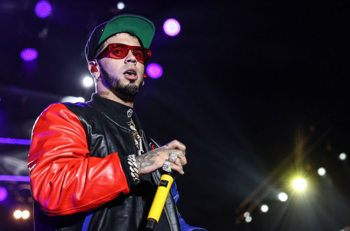 Anuel AA at Madison Square Garden