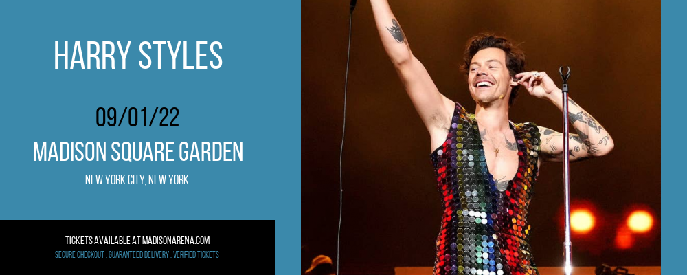 Harry Styles at Madison Square Garden tickets Harry Styles at Madison Square Garden