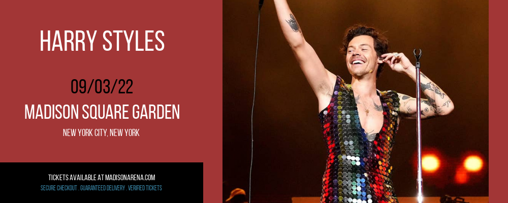 Harry Styles at Madison Square Garden tickets Harry Styles at Madison Square Garden