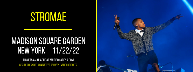 Stromae at Madison Square Garden tickets Stromae at Madison Square Garden