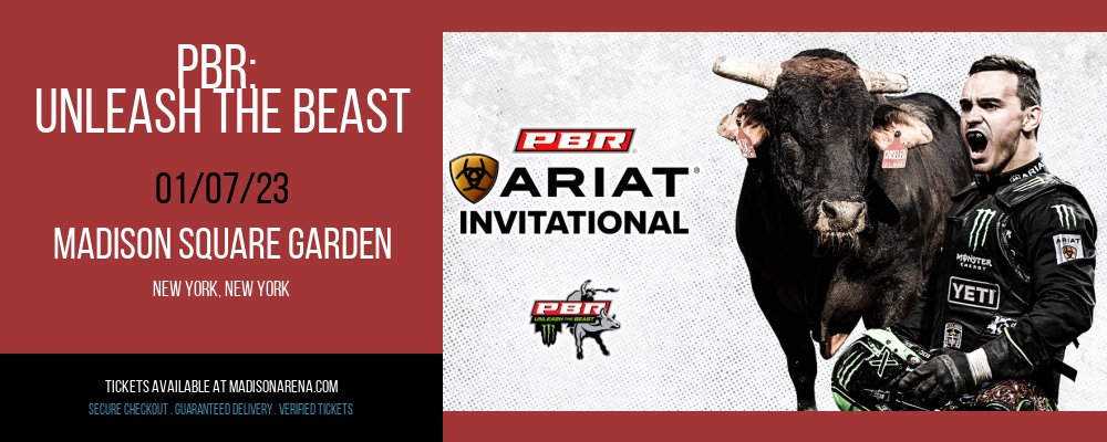 PBR: Unleash the Beast at Madison Square Garden tickets PBR: Unleash the Beast at Madison Square Garden