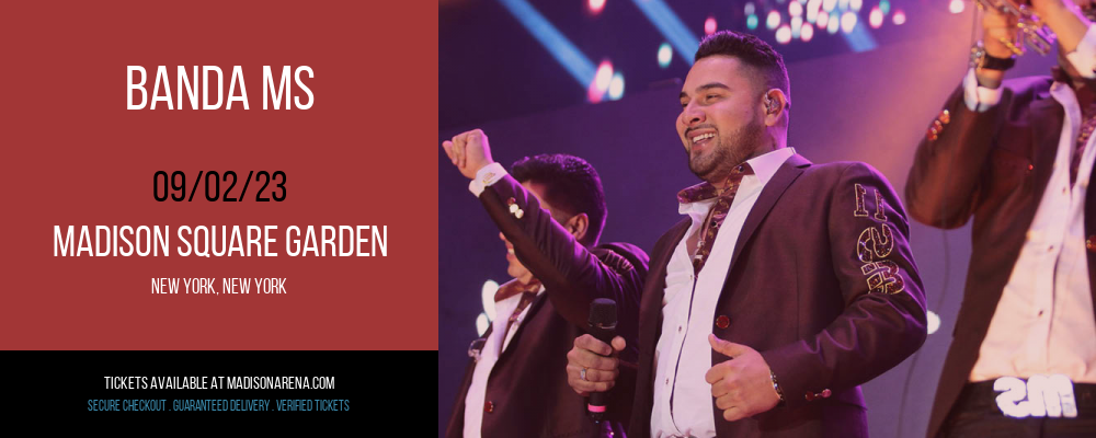 Banda MS at Madison Square Garden tickets Banda MS at Madison Square Garden