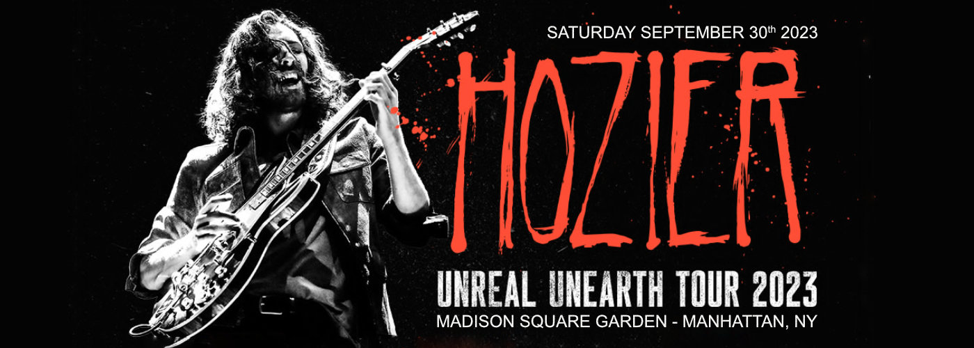 Hozier at Madison Square Garden tickets Hozier at Madison Square Garden