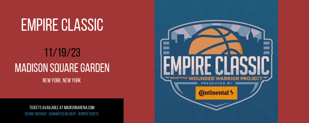 Empire Classic at Madison Square Garden tickets Empire Classic at Madison Square Garden