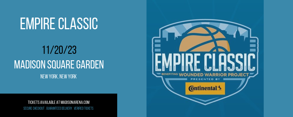 Empire Classic at Madison Square Garden