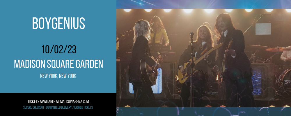 Boygenius at Madison Square Garden