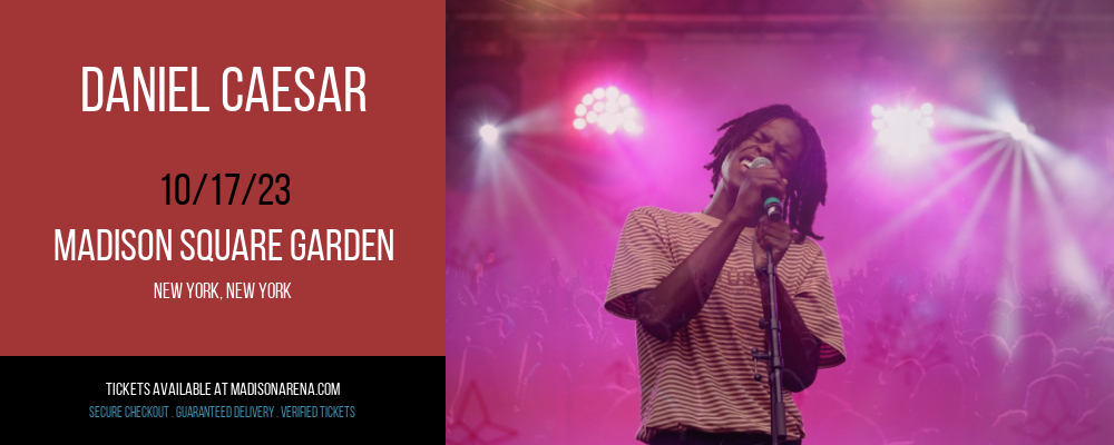 Daniel Caesar at Madison Square Garden