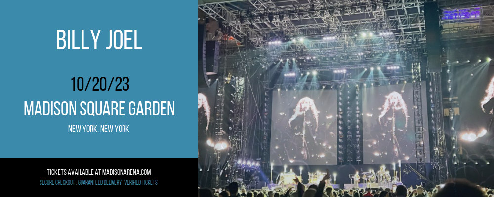 Billy Joel at Madison Square Garden