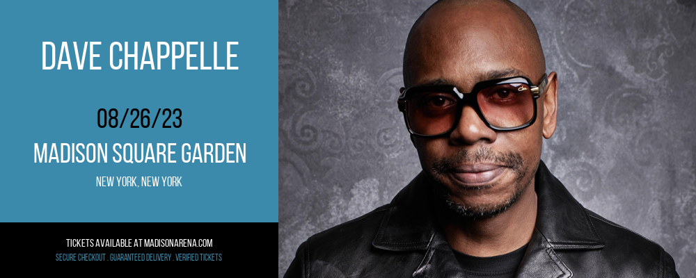 Dave Chappelle at Madison Square Garden