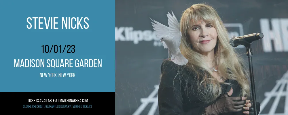 Stevie Nicks at Madison Square Garden